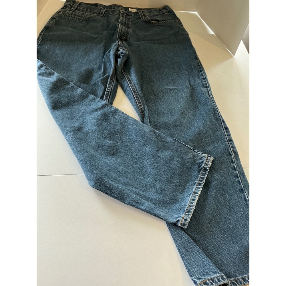 Levi's Vintage 550 Relaxed Fit Tapered Leg Jeans 36x30 Blue‎ Denim 90s Mens